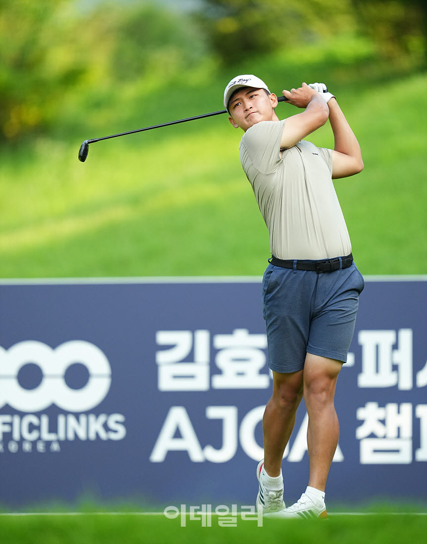 [포토]정중원,비거리 보다 정확도