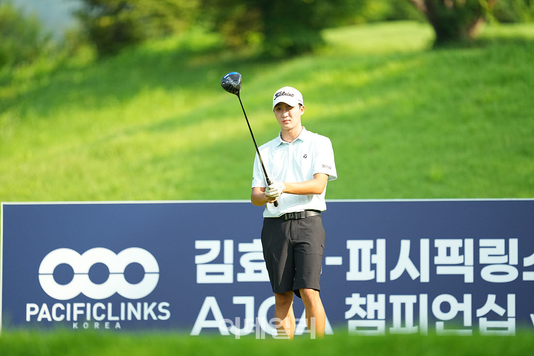 [포토]최유준,첫 홀은 확실하게
