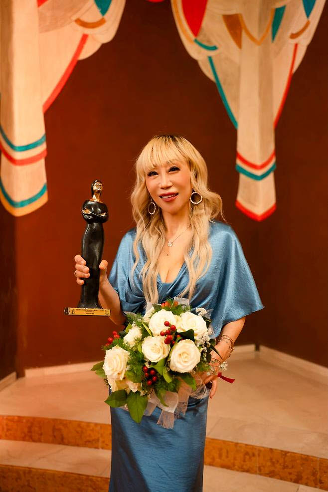 소프라노 조수미가 지난 2일 아시아인 최초로 '마리아 칼라스 특별상'을 수상했다(사진=PRM).