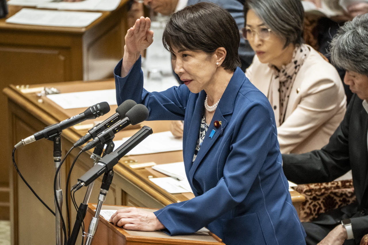 다카이치 사나에 일본 총리. (사진=AFP)