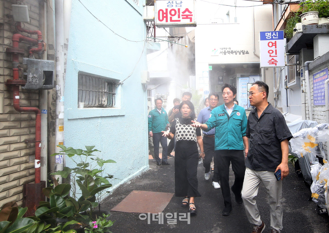 [포토] 용산구, 폭염과의 전면전