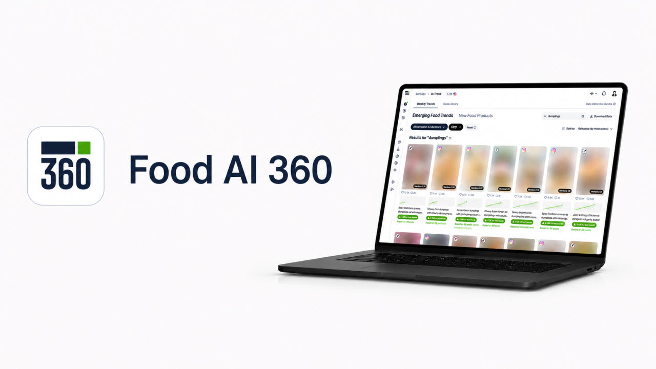 CJ제일제당이 자체 개발한 AI 기반 마케팅 인텔리전스 플랫폼 'Food AI 360'. (사진=CJ제일제당)