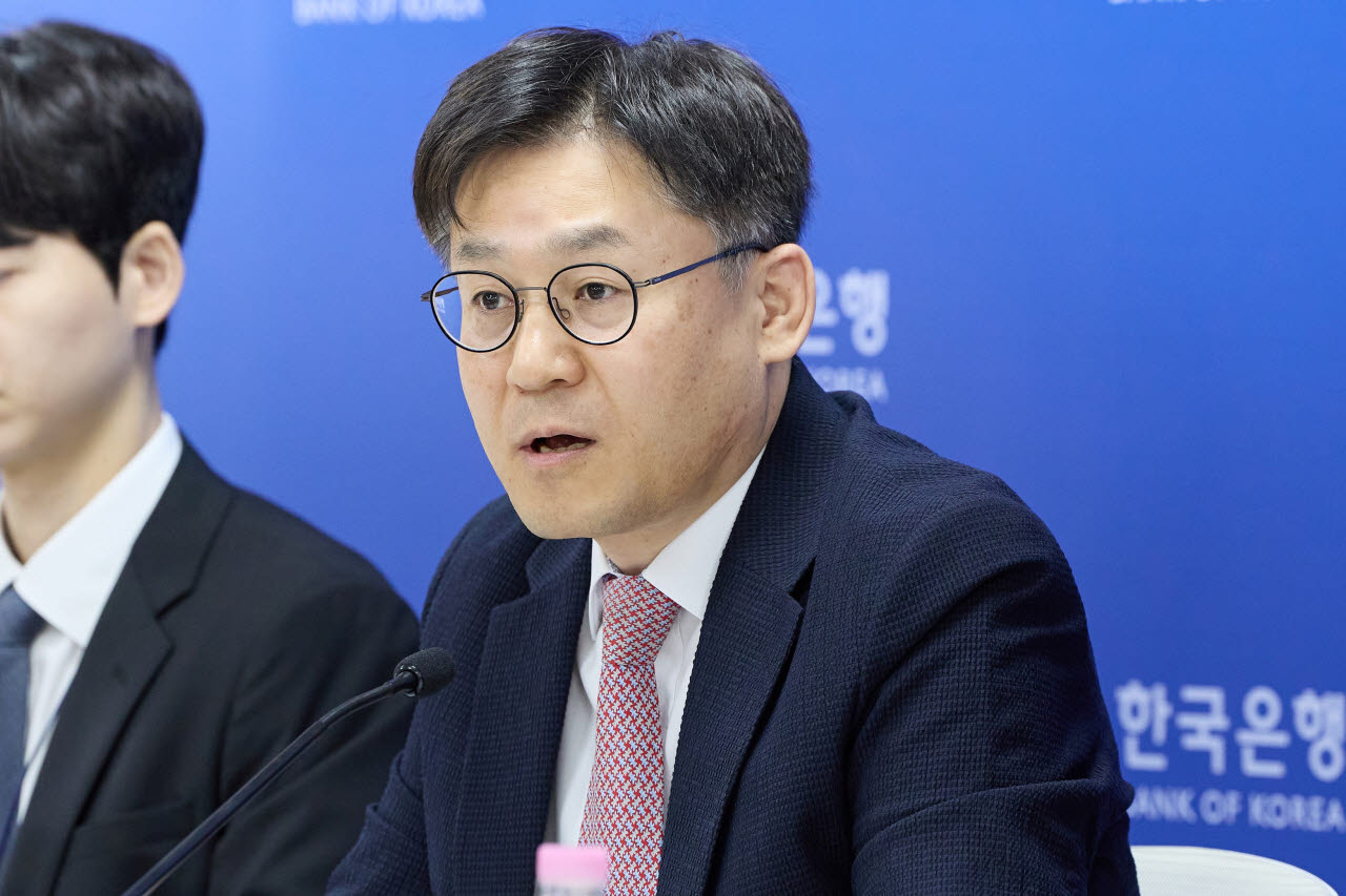 김영환 한국은행 경제통계1국장이 6일 오전 서울 중구 한국은행에서 열린 2026년 6월 국제수지(잠정) 설명회에서 발언하고 있다. (사진=한은)