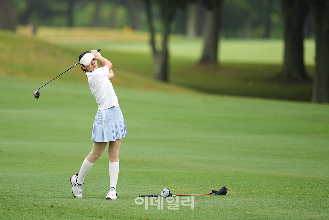 [포토]박효담,페어웨이를 지킨다