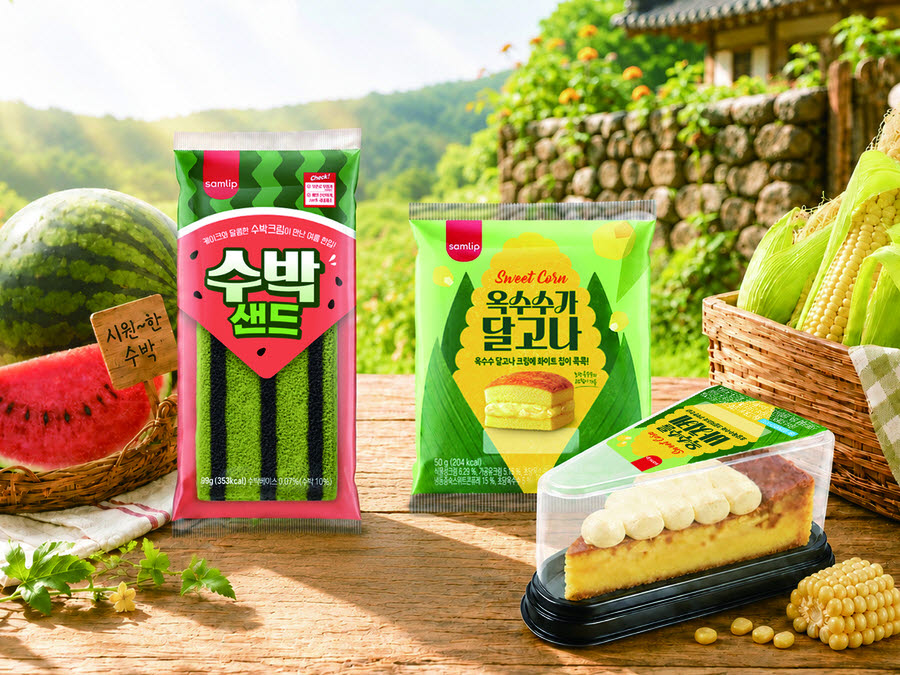 삼립 촌캉스 여름 디저트 신제품. (사진=삼립)