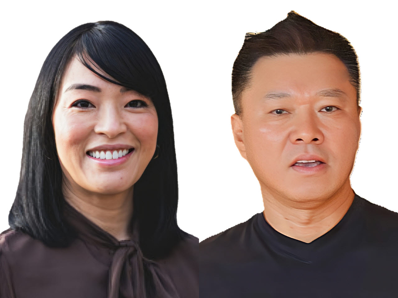 애플 앤 타이(Ann Thai) 마켓플레이스 및 기술 총괄 수석 디렉터(왼쪽), 엔웨이 시에(Enwei Xie) 글로벌 디벨로퍼 릴레이션 총괄. (사진=애플·한광범 기자)