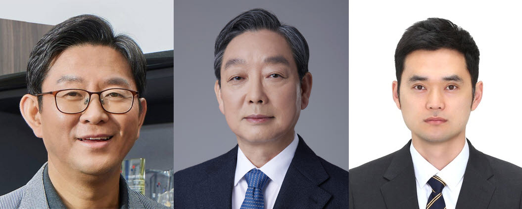 사진 왼쪽부터 유승훈 서울과학기술대 미래에너지융합학과 교수, 박종배 건국대 전기공학과 교수, 이대연 에너지경제연구원 전력정책연구실장