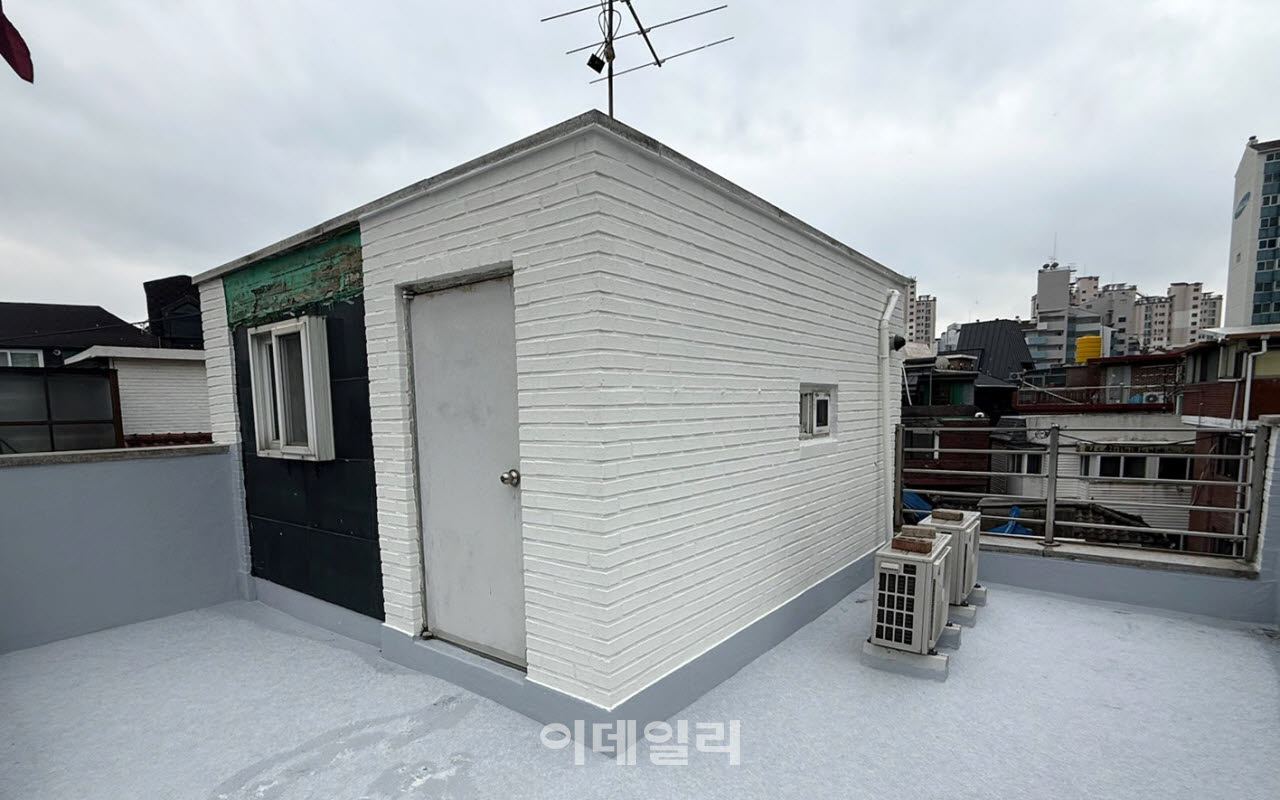 [포토] 마포구, 취약계층 공공시설 차열페인트 시공