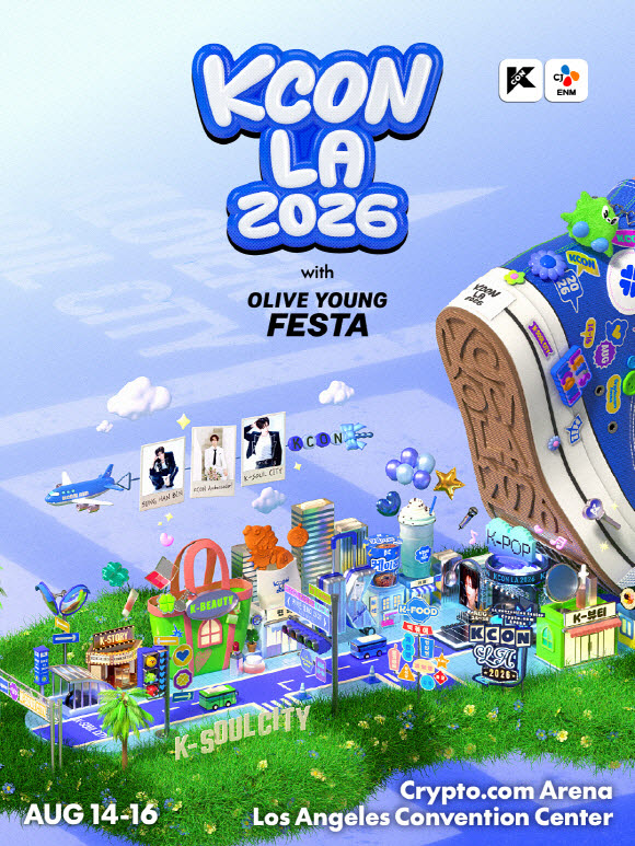 '케이콘 LA 2026' 포스터.(사진=CJ ENM)