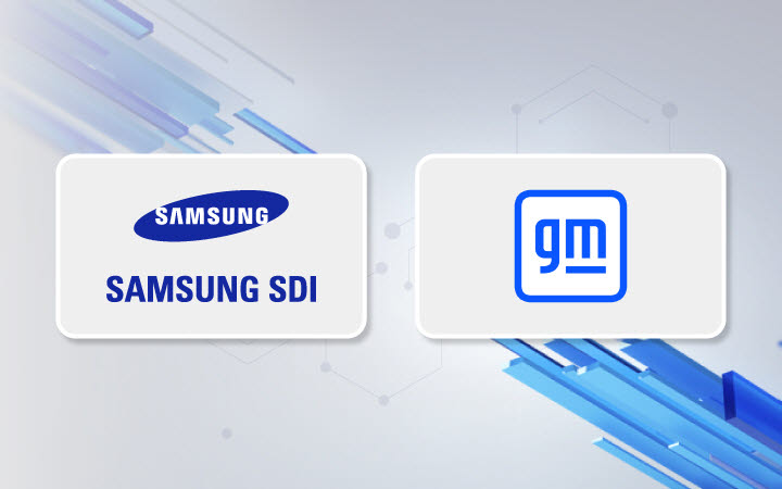 삼성SDI-GM 로고. (사진=삼성SDI)