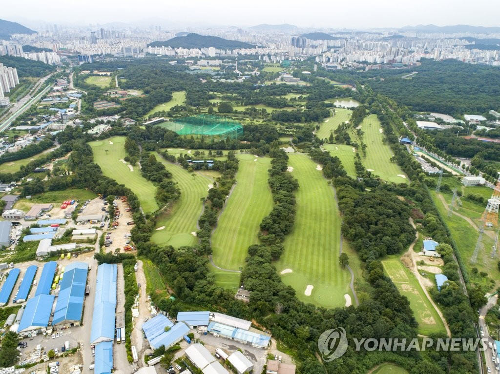노원구 태릉CC 부지 전경_[연합뉴스 자료사진]
