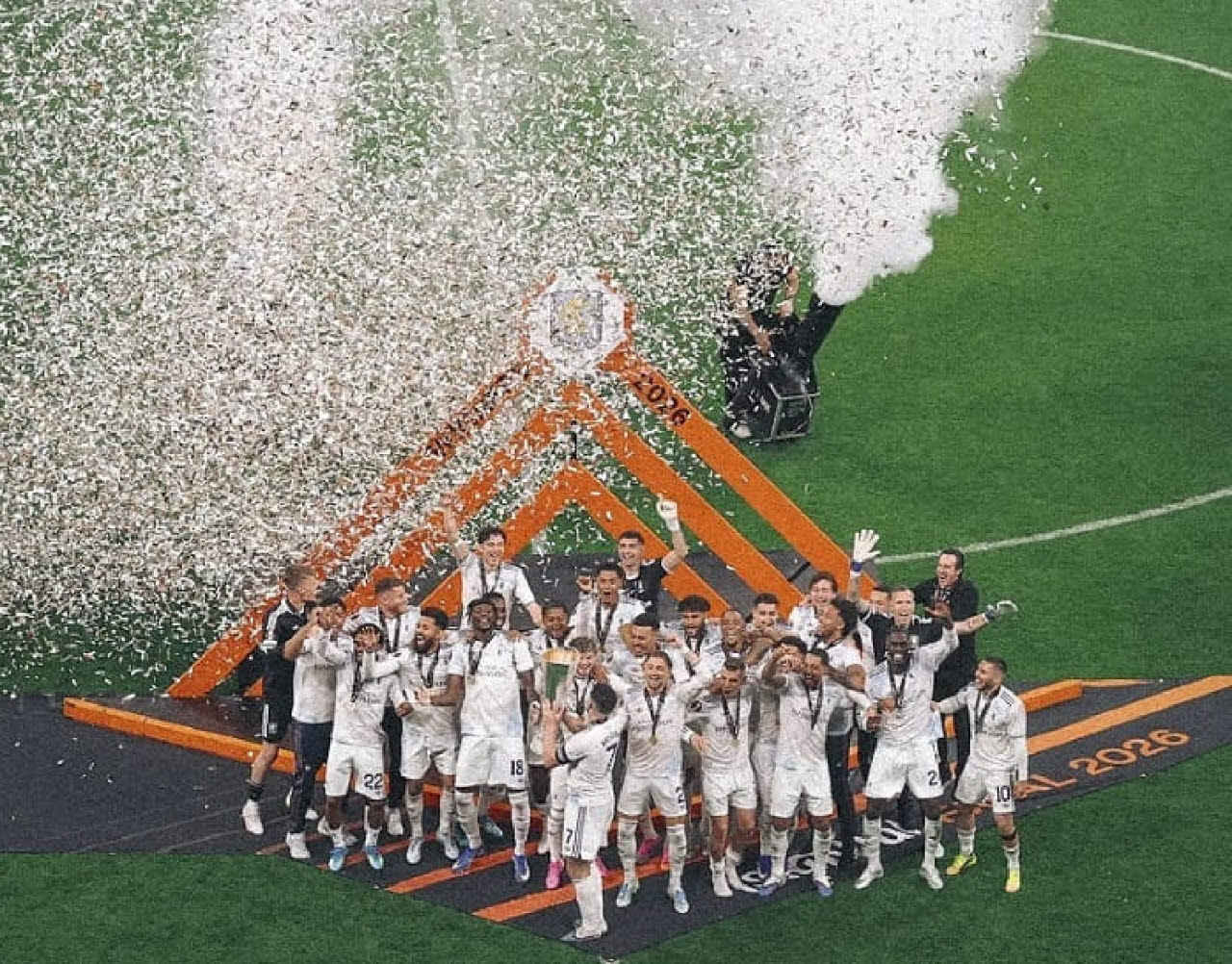 유로파리그 우승팀 아스톤 빌라. 사진=UEFA 유로파리그 공식 SNS