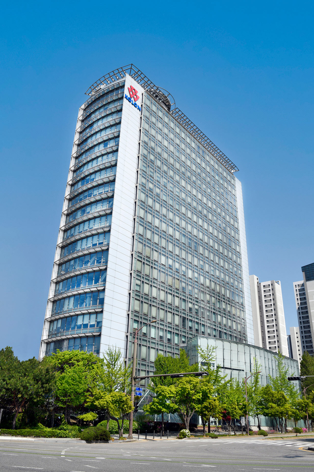 코오롱글로벌 경기도 과천 사옥 전경.(사진=코오롱글로벌)