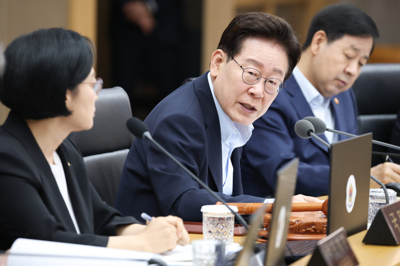 이재명 대통령이 지난 11일 정부세종청사에서 열린 국무회의에서 발언하고 있다.(사진=뉴스1)