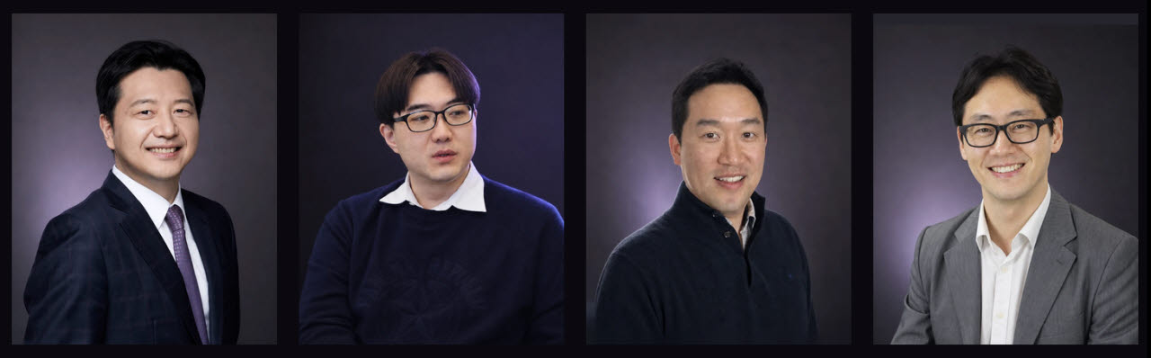 (왼쪽부터) 하상우 CEO, 최종환 CMO, 김설기 CAIO, 김민수 CMO (사진=비브레스트)