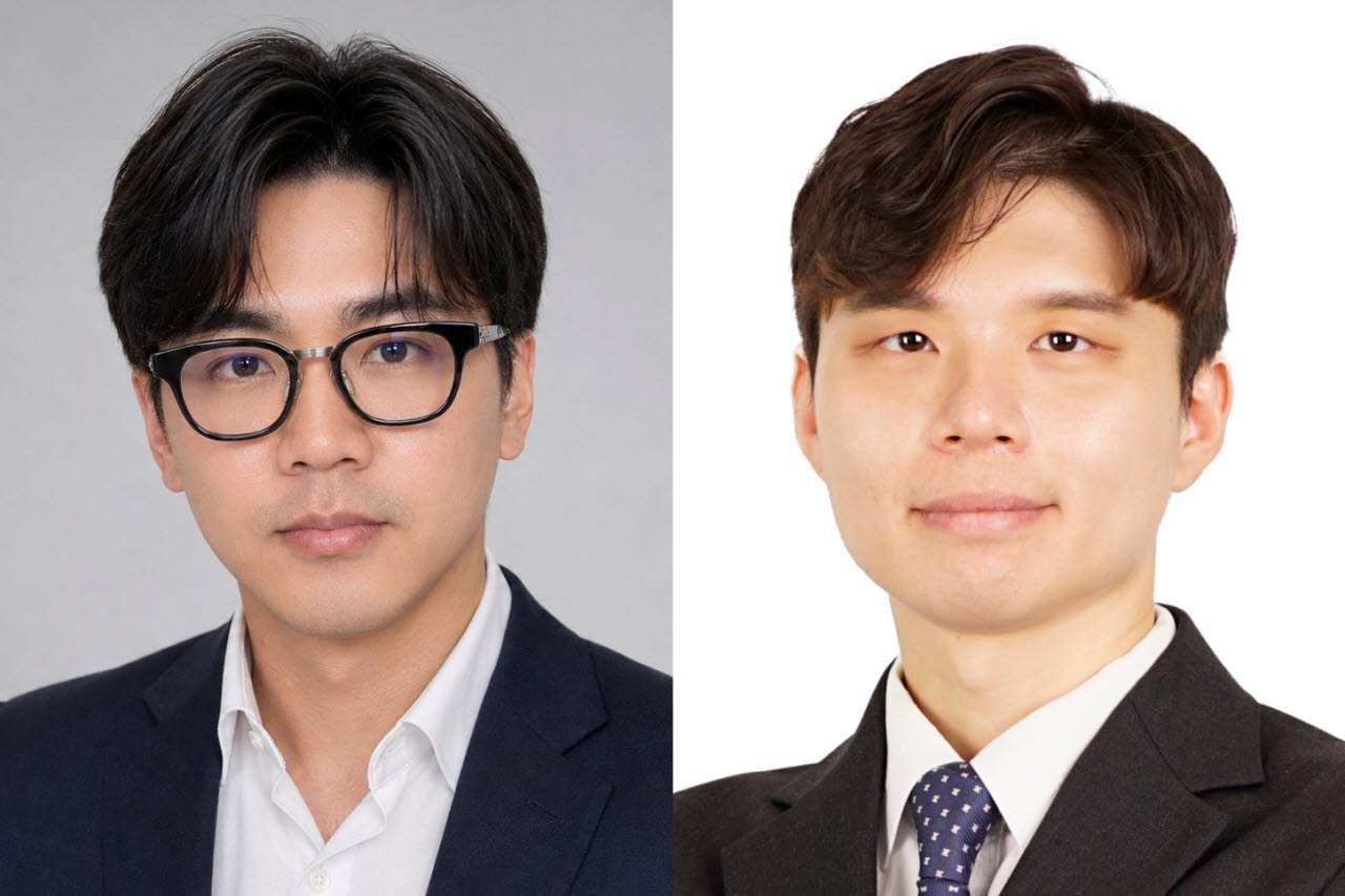왼쪽부터 DGIST 로봇및기계전자공학과 유재석 교수, 박경서 교수.(사진=DGIST)