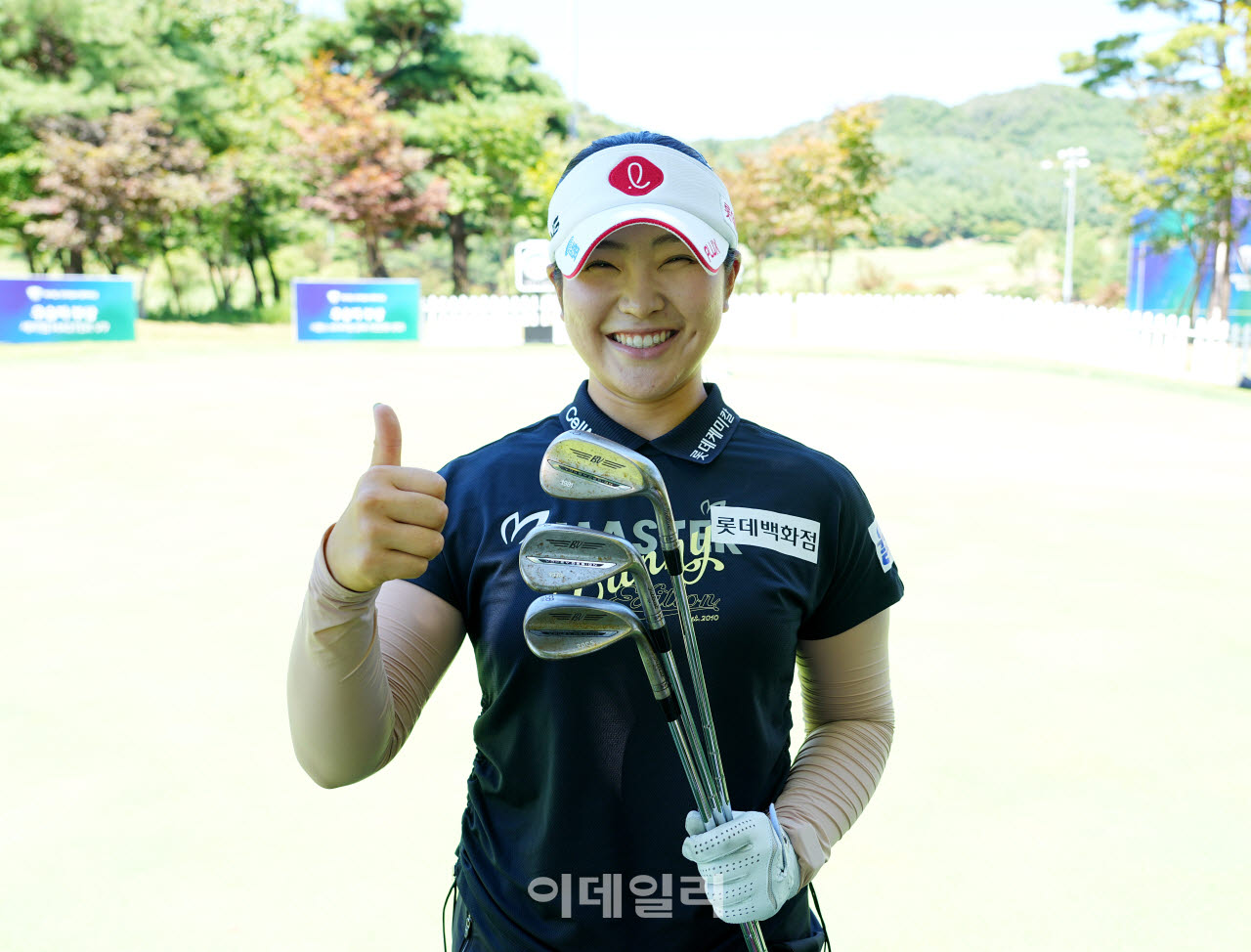[포토]유현조,최고의 웨지입니다