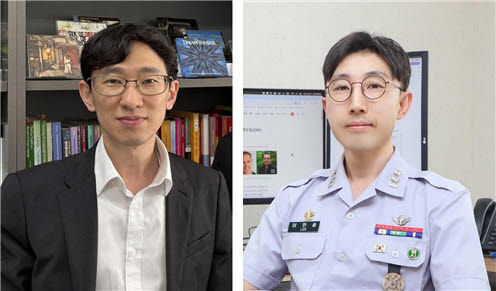 (왼쪽부터)이장호 중앙대 영어교육과 교수, 이한솔 육군사관학교 교수. (사진=중앙대)