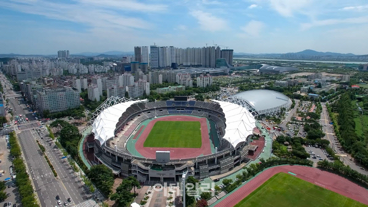 공연이 열리는 고양종합운동장 전경.(사진=고양특례시)