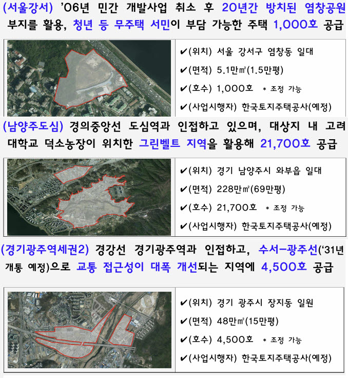 우수입지 신규 공공주택지구(사진=국토교통부)