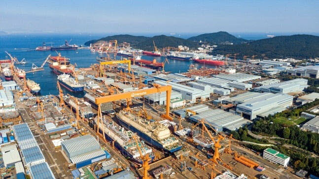한화오션 거제사업장 전경 (사진=한화오션)