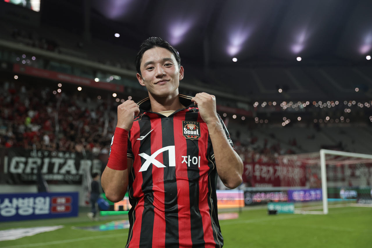 FC서울 정승원. 사진=프로축구연맹