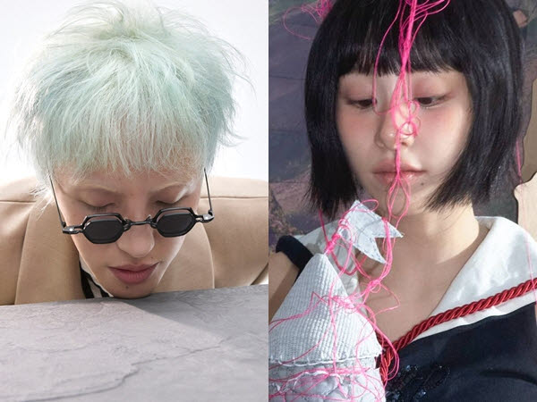 자이언티(왼쪽), 채영(사진=스탠다드프렌즈, 채영 SNS)