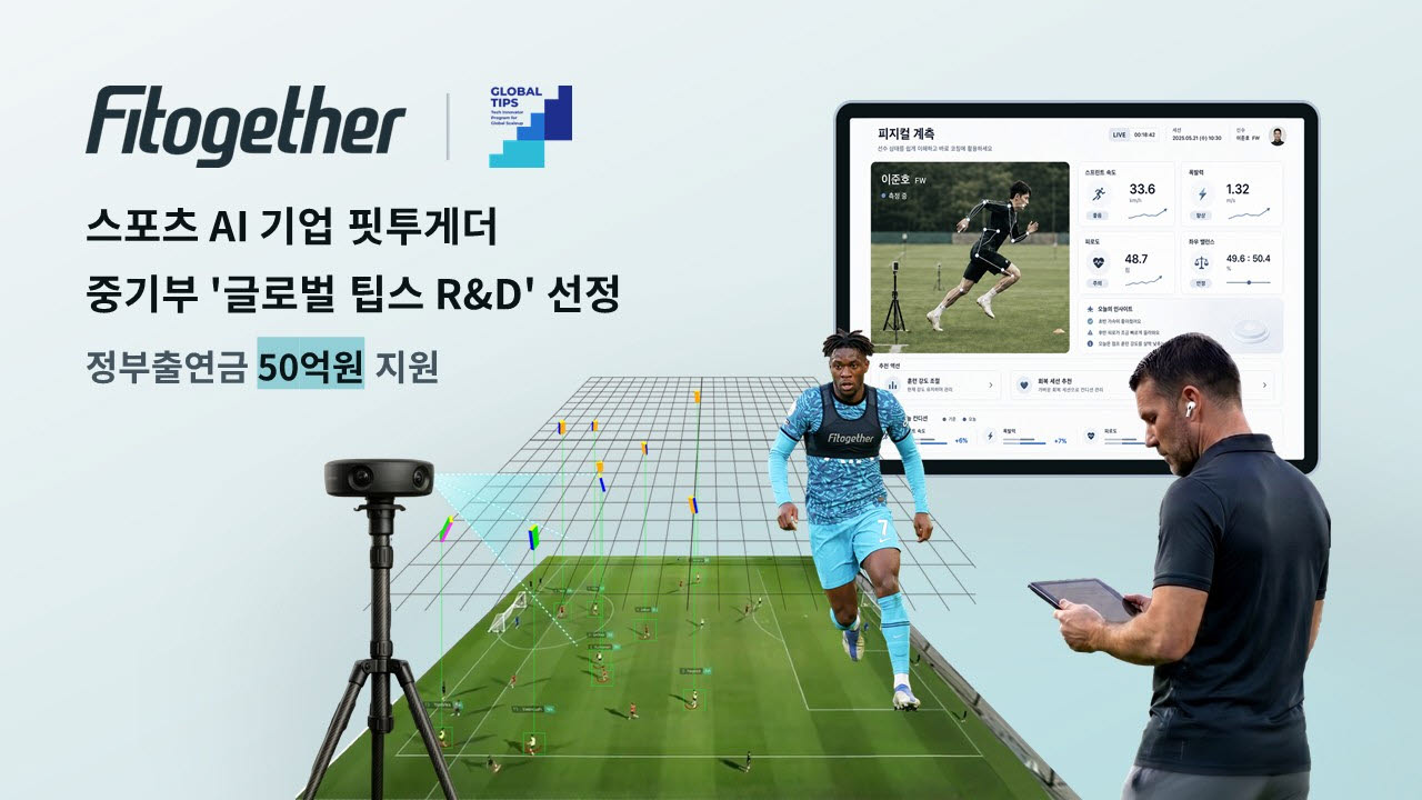 핏투게더, 중소벤처기업부 ‘글로벌 팁스 R&D' 최종 선정