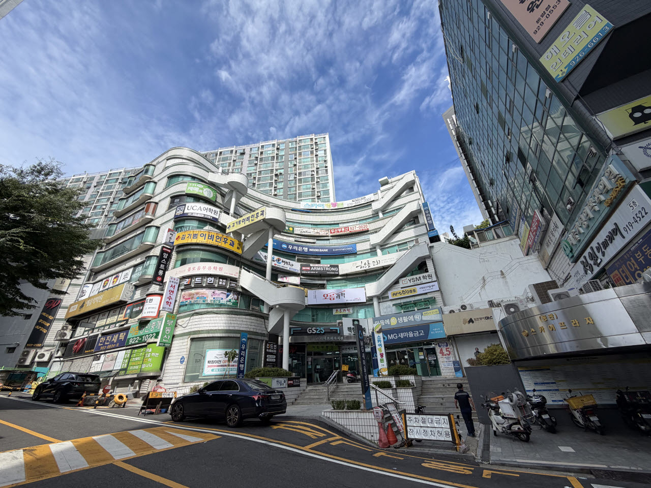 서울 성북구 돈암동 한신한진아파트 내부 상가 서동. (사진=정윤지 기자)