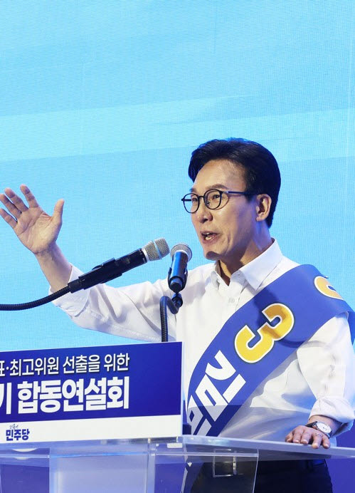 더불어민주당 김민석 당 대표 후보. (사진=연합뉴스)
