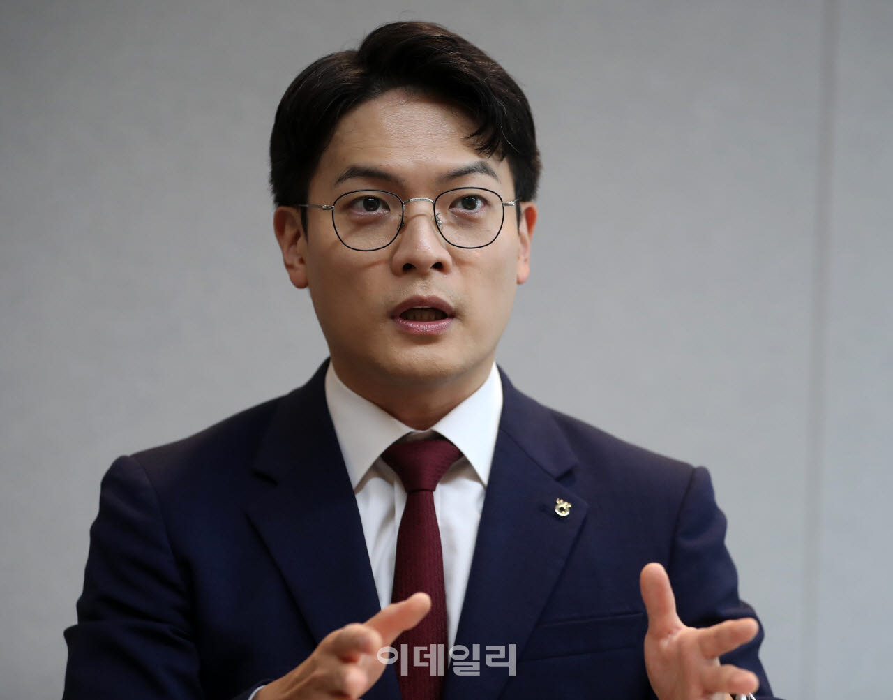 백찬규 NH투자증권 자산관리컨설팅 센터장이 14일 서울 여의도 NH투자증권 사옥에서 이데일리와 만나 하반기 증시 전망에 대해 설명하고 있다. [사진=이데일리 김태형 기자]