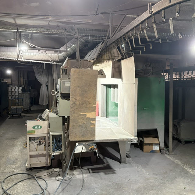 경기도 부천 소재 A 문구 공장에 기계에 먼지가 쌓여있다. (사진=김아름 기자)