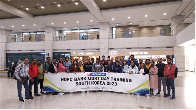 지난 2023년 인도 HDFC 은행 인센티브 단체 사진.(사진=서울시)