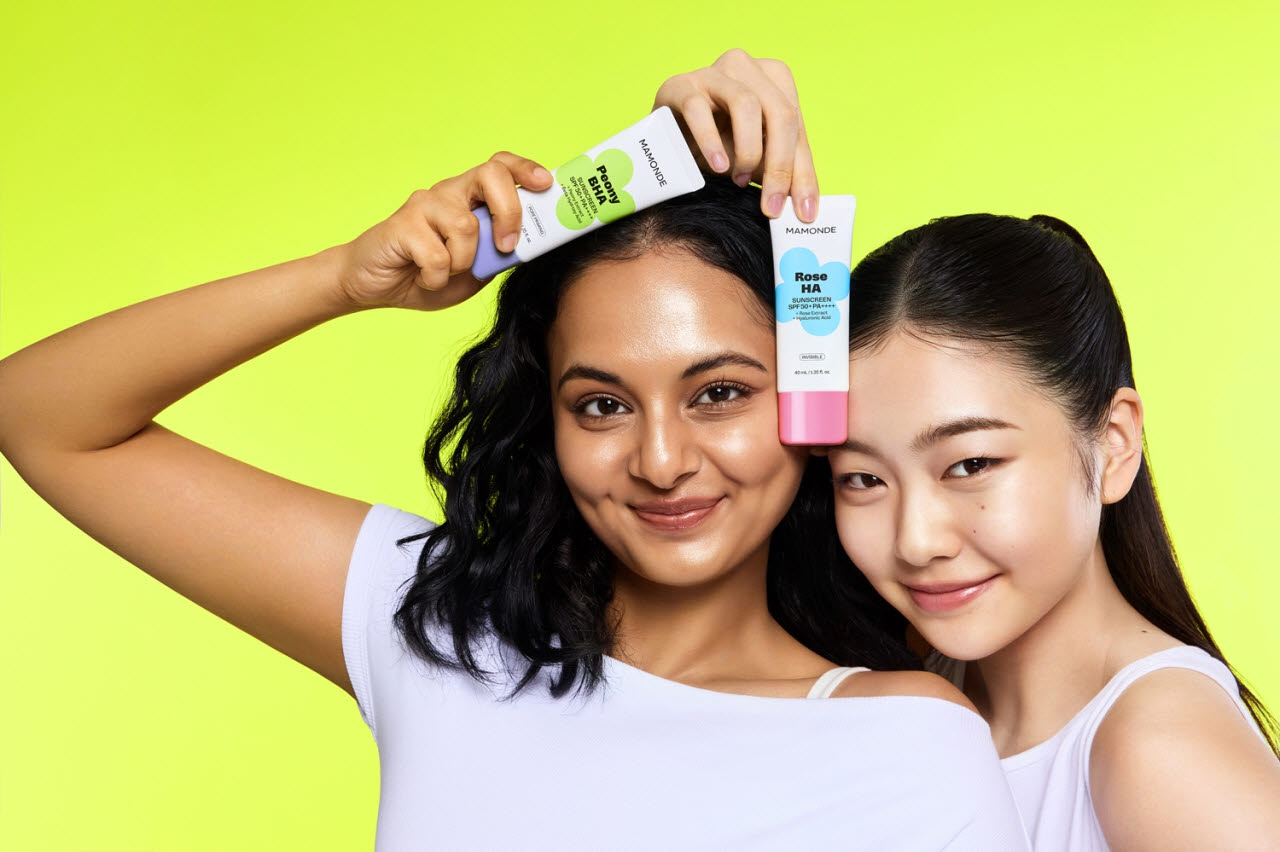 마몽드(Mamonde)가 이달 인도 최대 뷰티·라이프스타일 플랫폼 나이카(Nykaa)에 독점 입점해 '로즈 HA'와 '피어니 BHA' 라인을 중심으로 제품 10개를 선보인다. (사진=아모레퍼시픽)