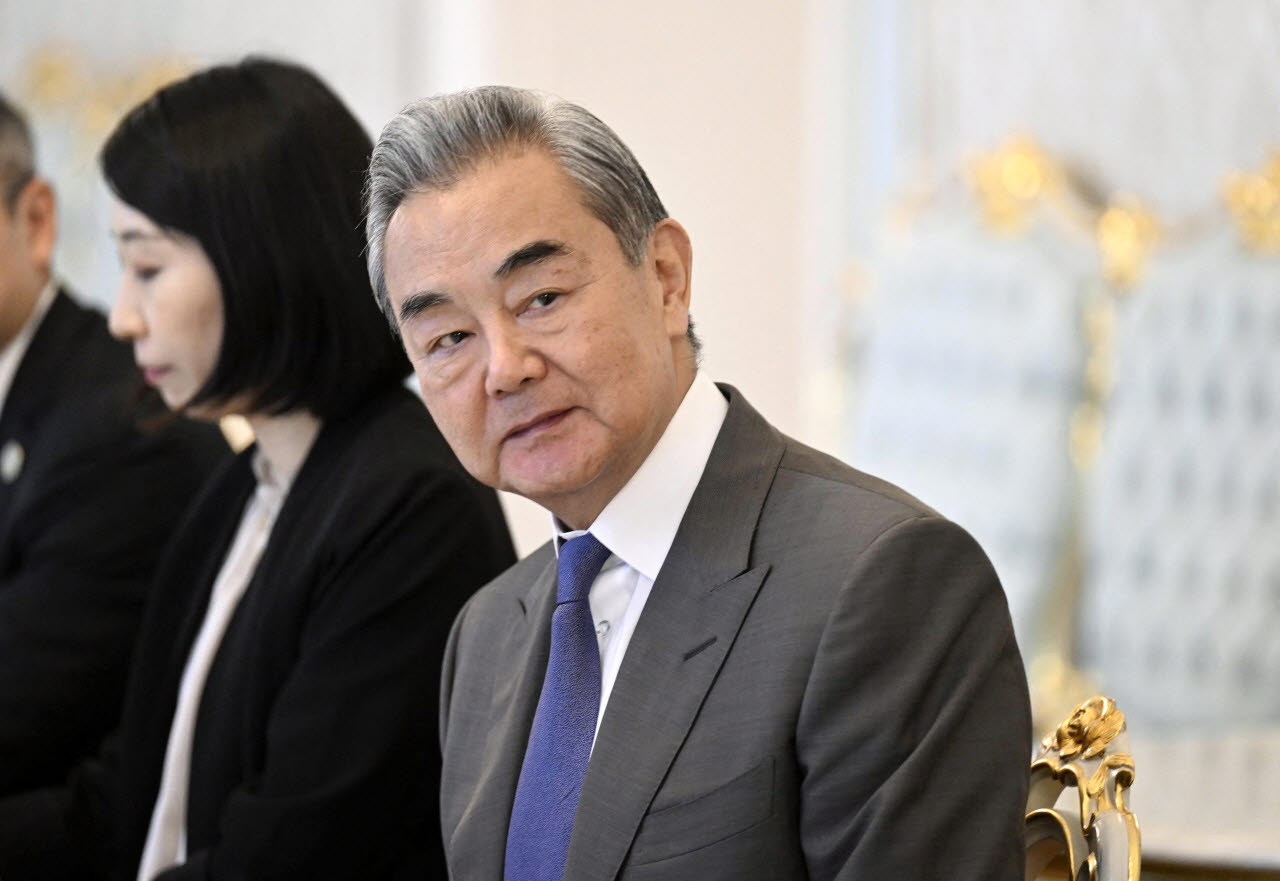 왕이 중국 외교부장. (사진=AFP)