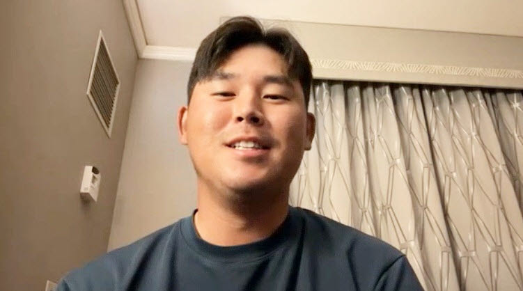 김시우 화상 인터뷰.(사진=PGA 투어)