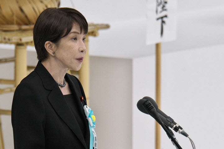 다카이치 사나에 일본 총리. 사진=AP PHOTO