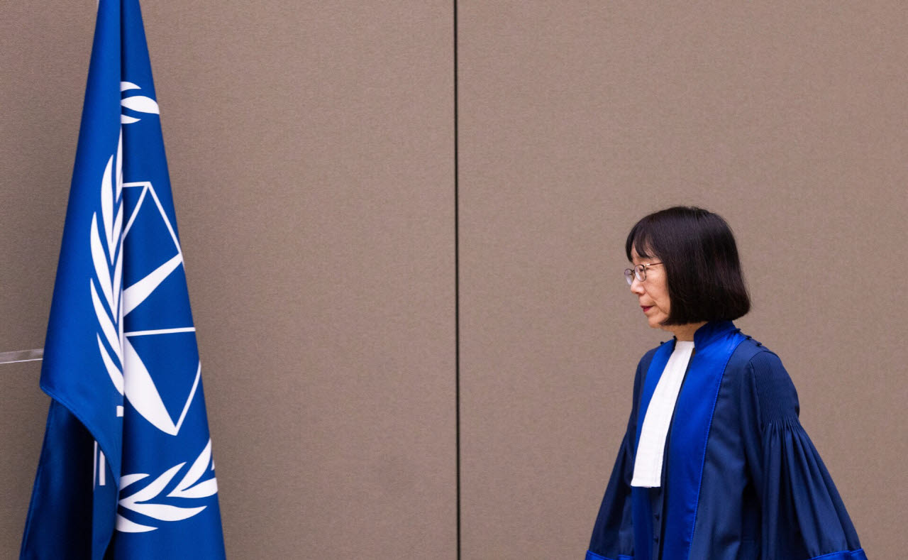 아카네 도모코 국제형사재판소(ICC) 소장. 사진=AP PHOTO
