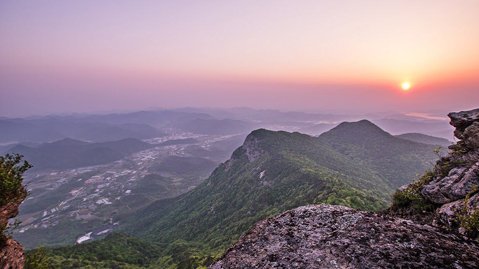 충남 금산의 대둔산 전경. (사진=충남도 제공)