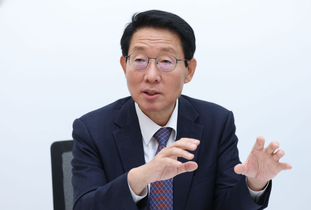 국민의힘 주식 및 디지털자산 밸류업 특별위원회 위원장을 맡고 있는 김상훈 의원이 서울 여의도 국회에서 이데일리와 인터뷰를 하고 있다. (사진=이데일리 노진환 기자)