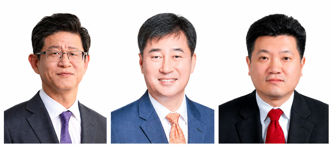 (왼쪽부터) 특별감찰관 후보로 추천된 최길수 변호사, 강지식 변호사, 최용훈 변호사