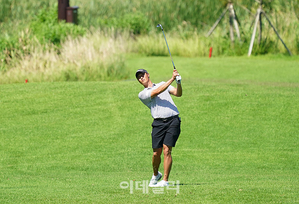 [포토] 김용태, 정교한 웨지 컨트롤