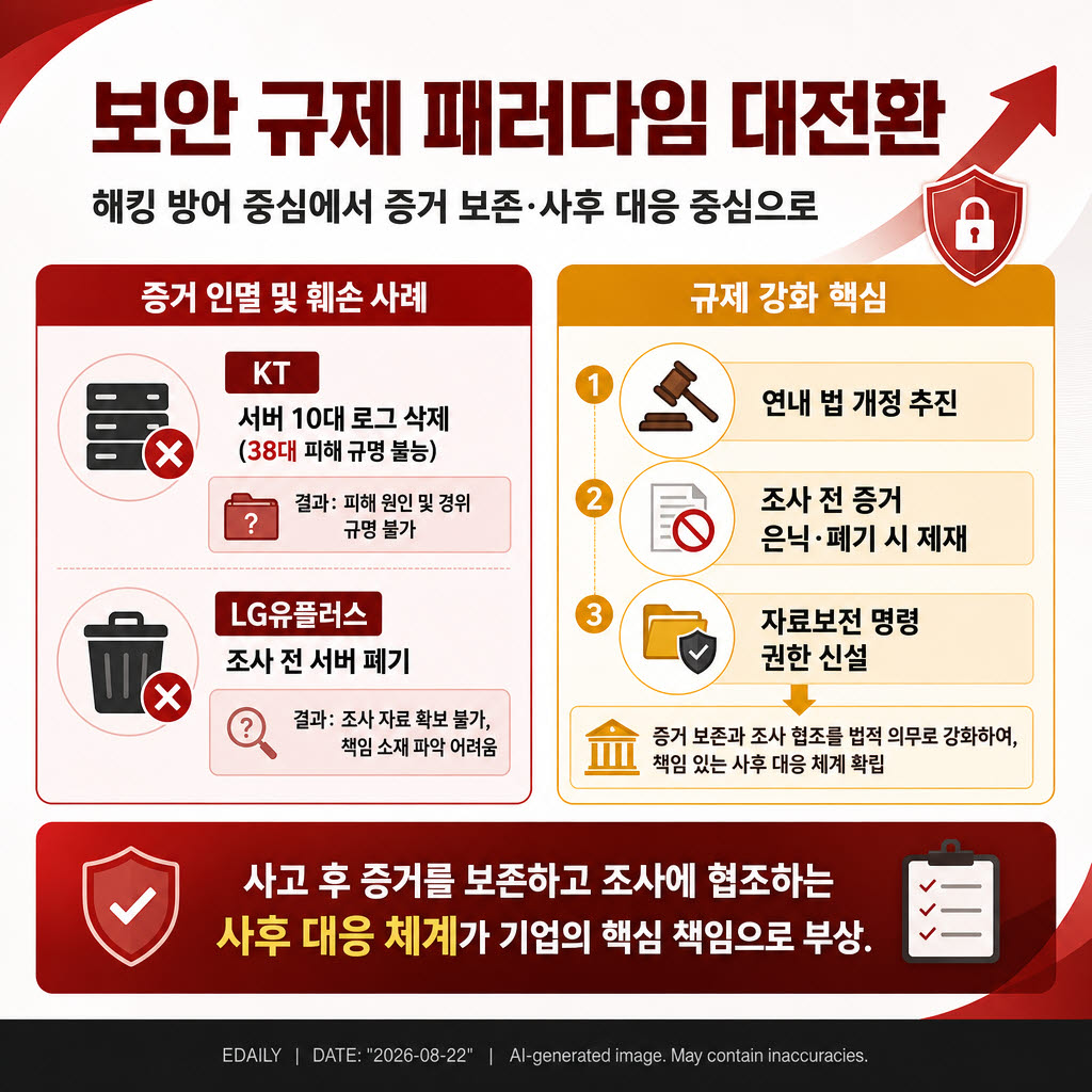 보안 규제 패러다임 전환(사진=챗GPT)
