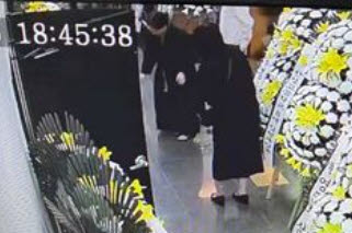 당시 모습이 담긴 CCTV 장면. (사진=뉴시스)