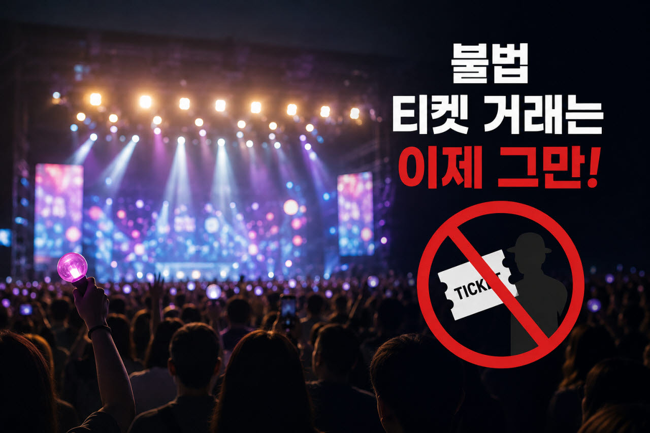 한국스포츠엔터테인먼트법학회는 24일 학술대회에서 공연티켓 부정판매 규제 등에 대해 다룬다(이미지=생성형 AI).