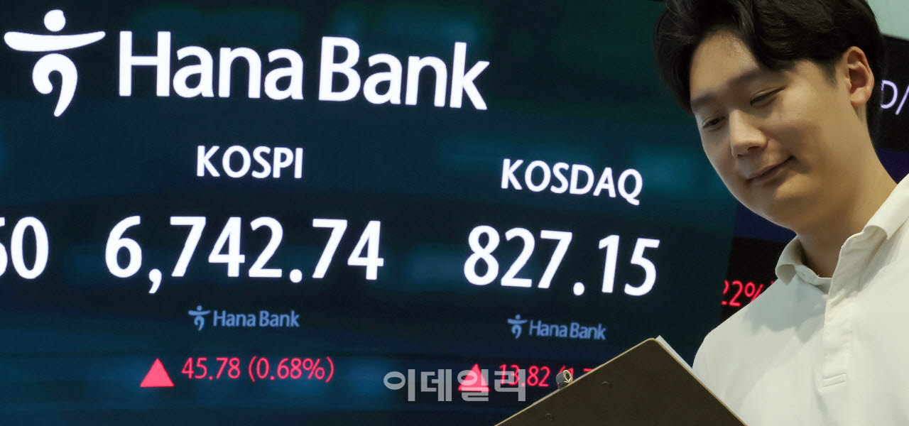[포토]코스피, 상승 마감…코스닥도 1%대 상승
