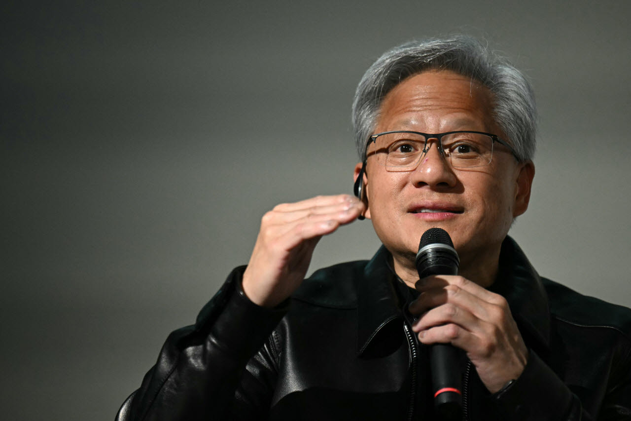 젠슨 황 엔비디아 최고경영자. (사진=AFP)