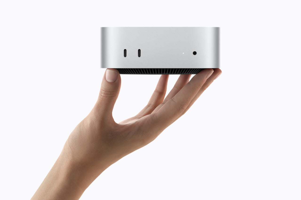 신규 맥 미니(Mac mini). (애플 제공)