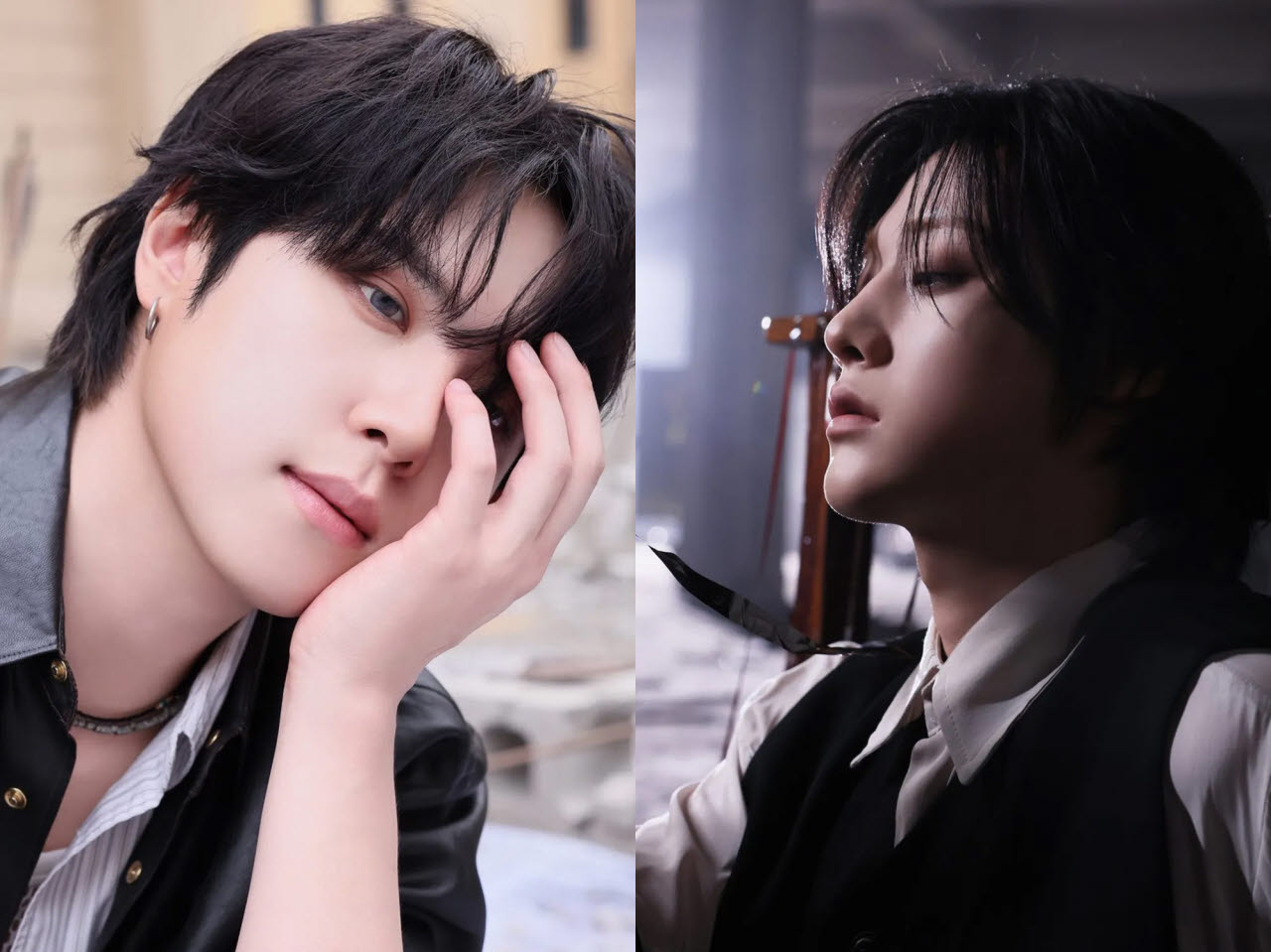 위아이 김동한(왼쪽)과 유용하(사진=위엔터테인먼트)
