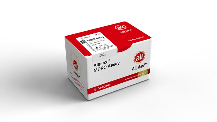 씨젠이 지난 5월 유럽에서 출시한 다제내성균(MDRO) 검출 제품 ‘올플렉스 MDRO 어세이’(Allplex™ MDRO Assay). 씨젠의 비호흡기 포트폴리오 제품 중 하나로, 의료관련감염(HAI)과 연관된 다제내성균 및 관련 내성 유전자 검출이 가능하다. (사진=씨젠)
